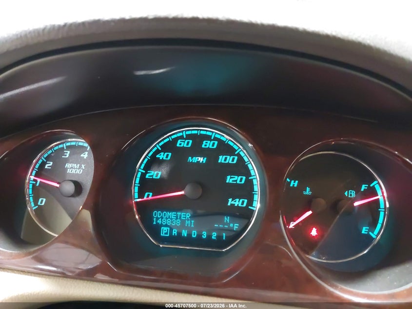 2010 Buick Lucerne VIN 1G4HC5EM4AU119243 IAAI salvage auction — FRONT END, Salvage (North Dakota), sold $350 on 2026-10-02 (photo 7)