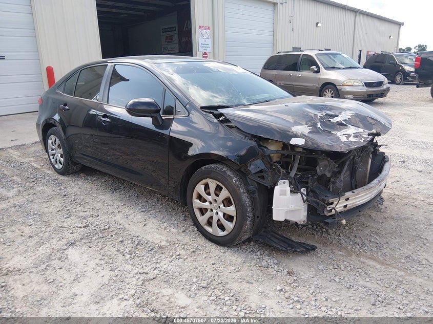 2020 Toyota Corolla VIN JTDEPRAE1LJ045432 IAAI salvage auction — FRONT END, Clear (Alabama), sold $925 on 2026-07-29 (photo 1)