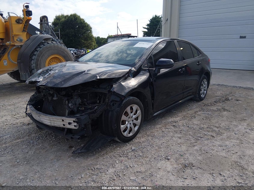 2020 Toyota Corolla VIN JTDEPRAE1LJ045432 IAAI salvage auction — FRONT END, Clear (Alabama), sold $925 on 2026-07-29 (photo 2)