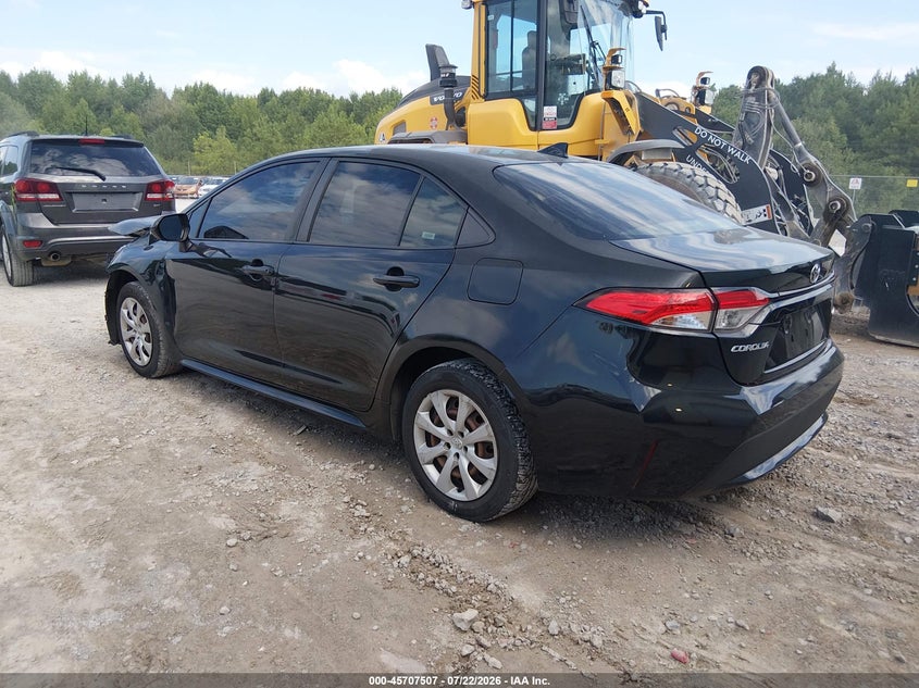 2020 Toyota Corolla VIN JTDEPRAE1LJ045432 IAAI salvage auction — FRONT END, Clear (Alabama), sold $925 on 2026-07-29 (photo 3)