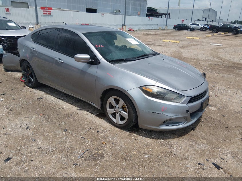 2015 Dodge Dart VIN 1C3CDFBBXFD390310 IAAI salvage auction — REAR END, Salvage Title, sold $500 on 2026-09-03 (photo 1)