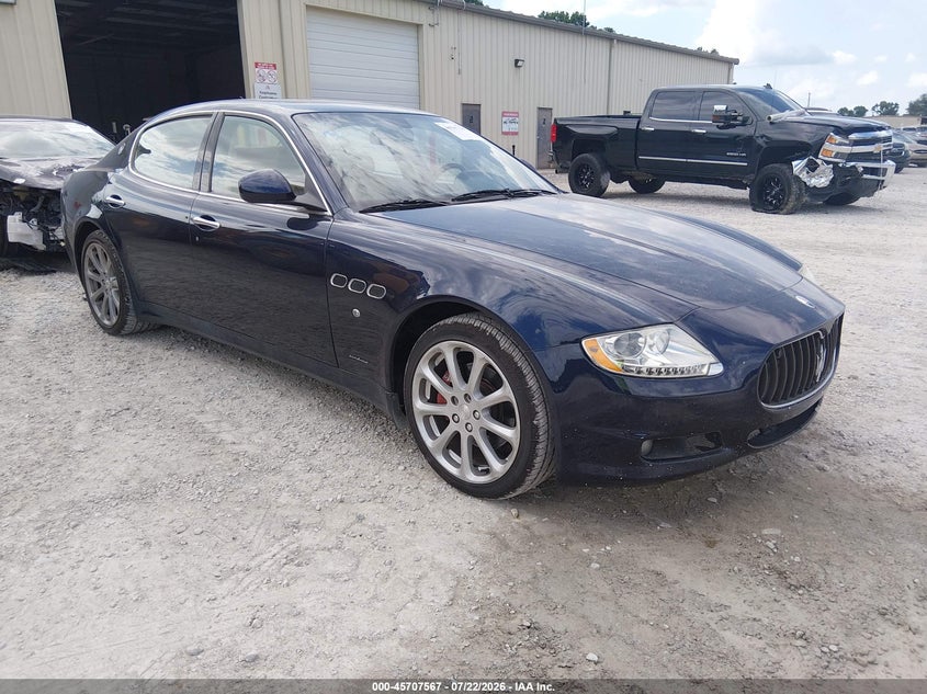 2011 Maserati Quattroporte VIN ZAM39FKA3B0056248 IAAI salvage auction — NORMAL WEAR, Clear (Alabama), sold $5,400 on 2026-07-29 (photo 1)
