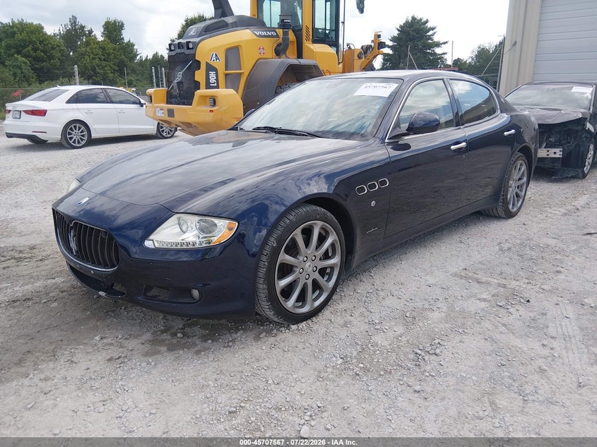 2011 Maserati Quattroporte VIN ZAM39FKA3B0056248 IAAI salvage auction — NORMAL WEAR, Clear (Alabama), sold $5,400 on 2026-07-29 (photo 2)