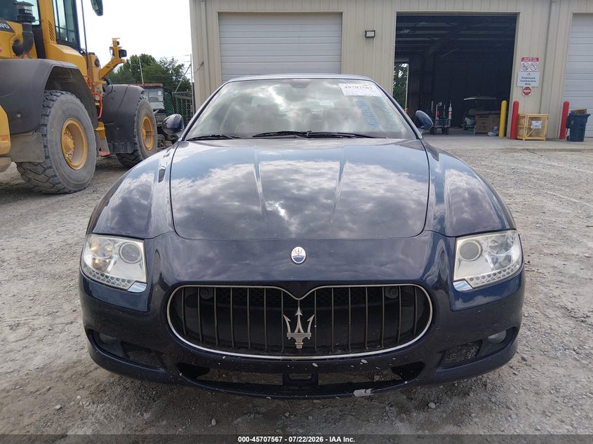 2011 Maserati Quattroporte VIN ZAM39FKA3B0056248 IAAI salvage auction — NORMAL WEAR, Clear (Alabama), sold $5,400 on 2026-07-29 (photo 6)
