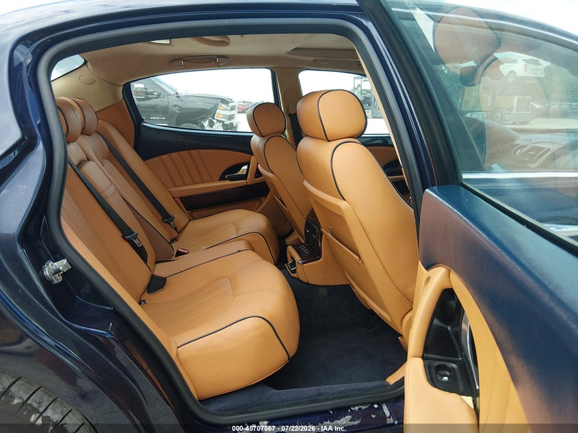 2011 Maserati Quattroporte VIN ZAM39FKA3B0056248 IAAI salvage auction — NORMAL WEAR, Clear (Alabama), sold $5,400 on 2026-07-29 (photo 8)