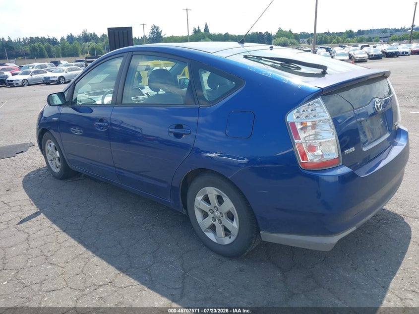 2009 Toyota Prius VIN JTDKB20U497839199 IAAI salvage auction — NORMAL WEAR, Rebuilt (Washington), sold $25 on 2026-07-30 (photo 3)