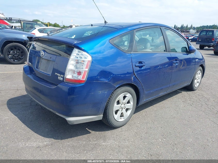 2009 Toyota Prius VIN JTDKB20U497839199 IAAI salvage auction — NORMAL WEAR, Rebuilt (Washington), sold $25 on 2026-07-30 (photo 4)
