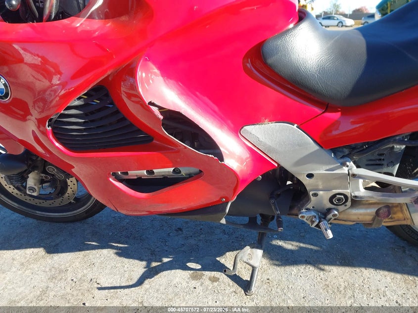 1998 BMW K 1200 VIN WB10554A3WZA51093 IAAI salvage auction — NORMAL WEAR, Clear - Dealer Only (California), sold $25 on 2026-07-30 (photo 9)