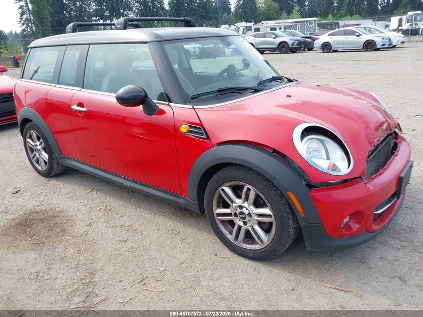 2013 Mini Clubman VIN WMWZF3C5XDT490494 IAAI salvage auction — FRONT END, Salvage Title, sold $525 on 2026-08-19 (photo 1)