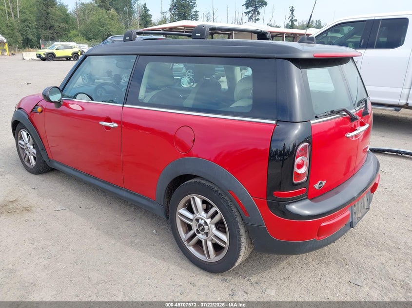 2013 Mini Clubman VIN WMWZF3C5XDT490494 IAAI salvage auction — FRONT END, Salvage Title, sold $525 on 2026-08-19 (photo 3)