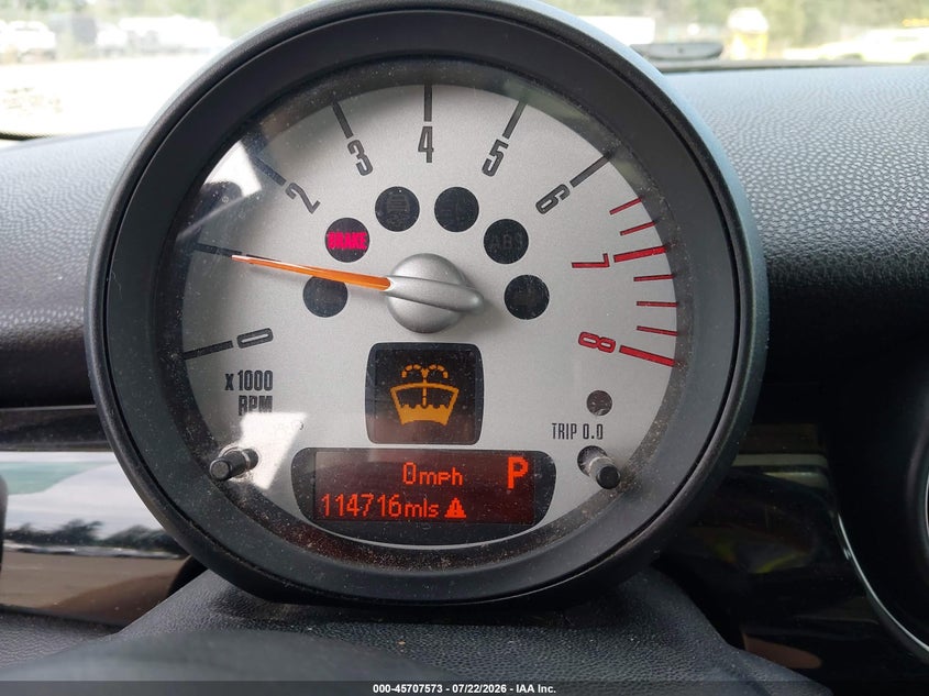 2013 Mini Clubman VIN WMWZF3C5XDT490494 IAAI salvage auction — FRONT END, Salvage Title, sold $525 on 2026-08-19 (photo 7)