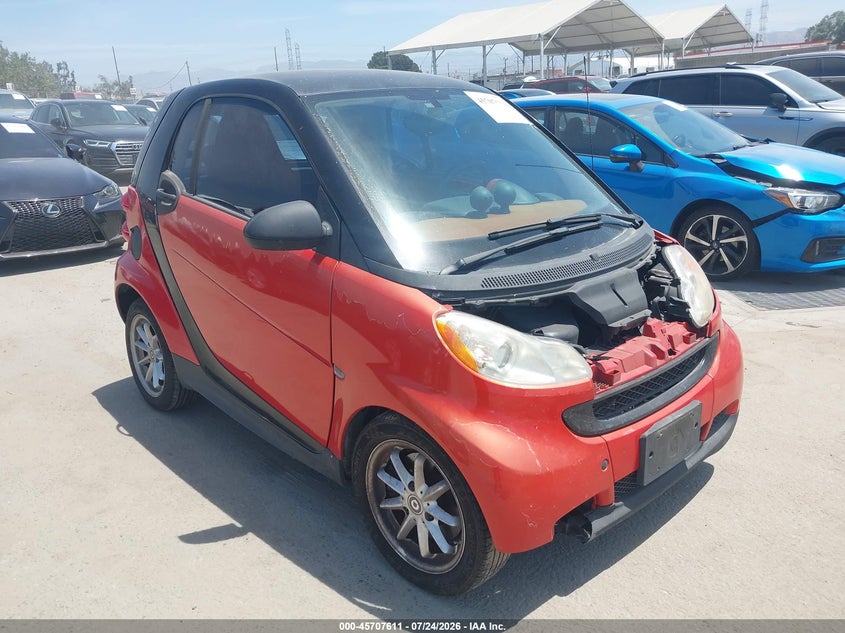 2008 Smart Fortwo VIN WMEEJ31X38K200274 IAAI salvage auction — FRONT END, Salvage (California), sold $500 on 2026-08-05 (photo 1)