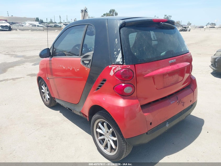 2008 Smart Fortwo VIN WMEEJ31X38K200274 IAAI salvage auction — FRONT END, Salvage (California), sold $500 on 2026-08-05 (photo 3)