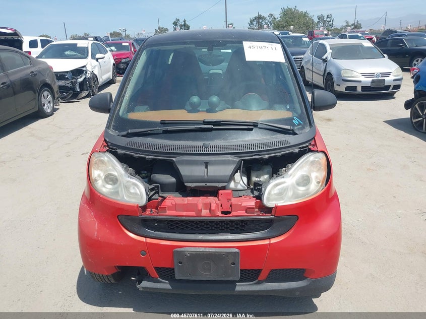 2008 Smart Fortwo VIN WMEEJ31X38K200274 IAAI salvage auction — FRONT END, Salvage (California), sold $500 on 2026-08-05 (photo 6)