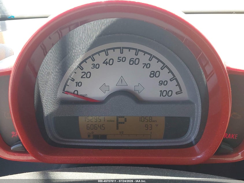 2008 Smart Fortwo VIN WMEEJ31X38K200274 IAAI salvage auction — FRONT END, Salvage (California), sold $500 on 2026-08-05 (photo 7)