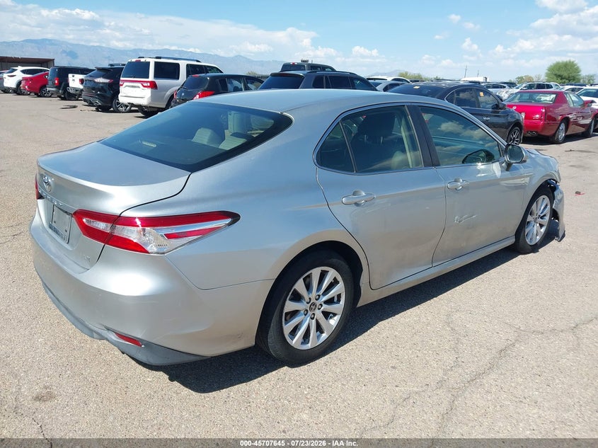 2018 Toyota Camry VIN JTNB11HK0J3020892 IAAI salvage auction — FRONT END, Salvage Title, sold $5,400 on 2026-08-03 (photo 4)