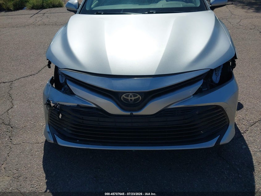 2018 Toyota Camry VIN JTNB11HK0J3020892 IAAI salvage auction — FRONT END, Salvage Title, sold $5,400 on 2026-08-03 (photo 6)