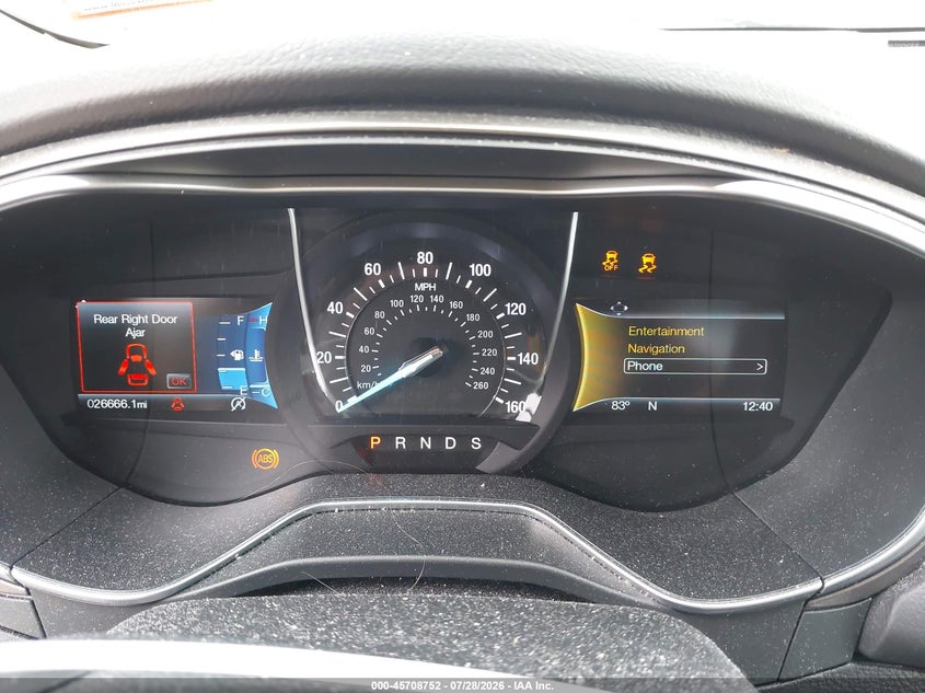 2017 Ford Fusion VIN 3FA6P0HD3HR203012 IAAI salvage auction — Right Side, Salvage, sold $3,100 on 2026-10-12 (photo 7)