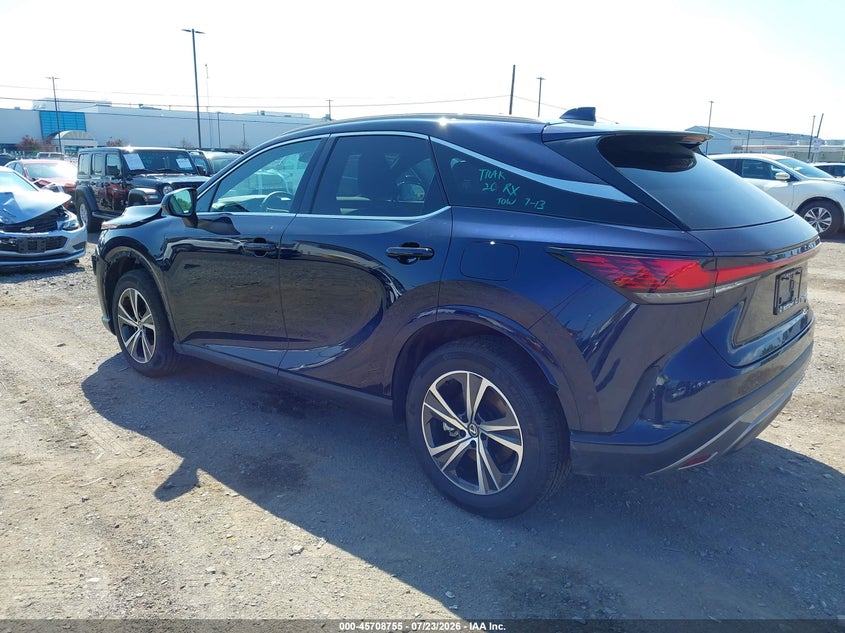 2026 Lexus Rx VIN 2T2BBMCAXTC123874 IAAI salvage auction — FRONT END, Wait Title, sold $29,000 on 2026-09-08 (photo 3)