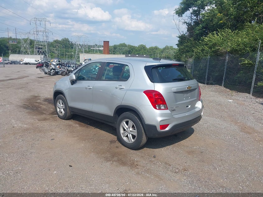 2018 Chevrolet Trax VIN KL7CJNSBXJB704117 IAAI salvage auction — NORMAL WEAR, Salvage Title, sold $25 on 2026-07-31 (photo 3)