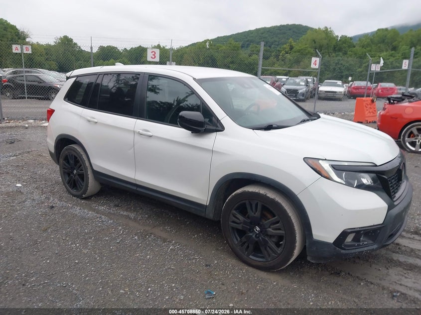 2021 Honda Passport VIN 5FNYF7H22MB006695 — IAAI salvage auction photo