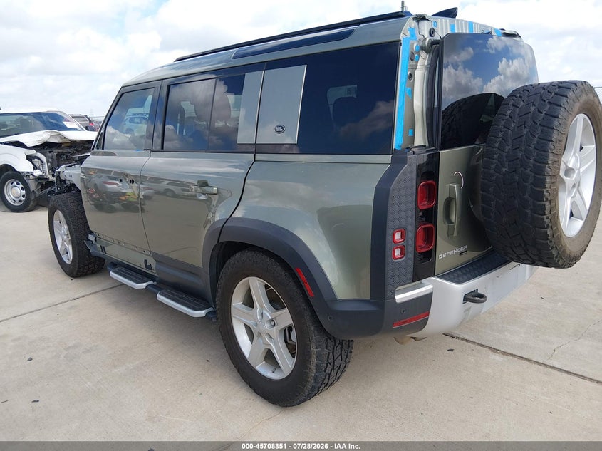 2021 Land rover Defender VIN SALEP7RUXM2048060 IAAI salvage auction — HAIL, Original (Texas), sold $28,800 on 2026-09-14 (photo 3)