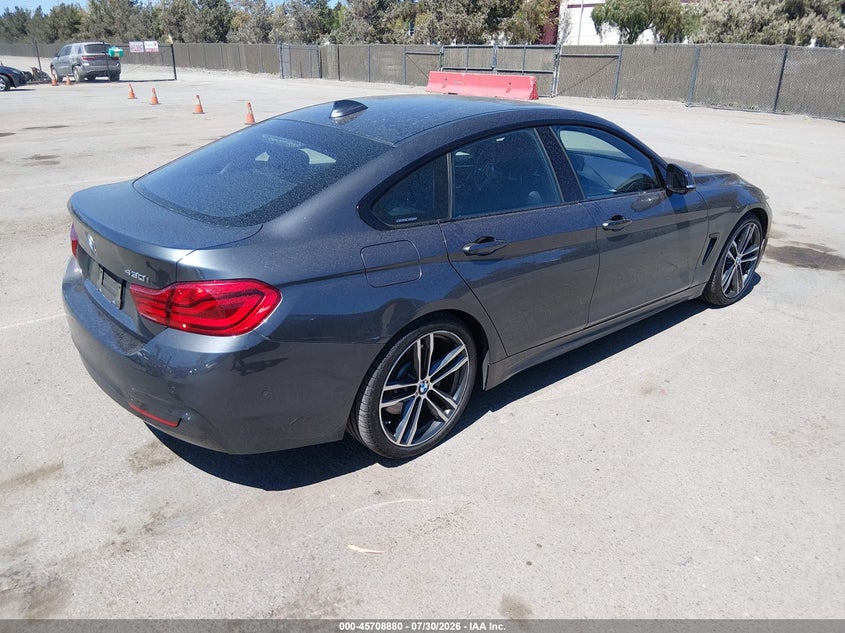 2019 BMW 4er VIN WBA4J1C56KBM13296 IAAI salvage auction — UNDERCARRIAGE, Salvage Title, sold $6,700 on 2026-08-14 (photo 4)