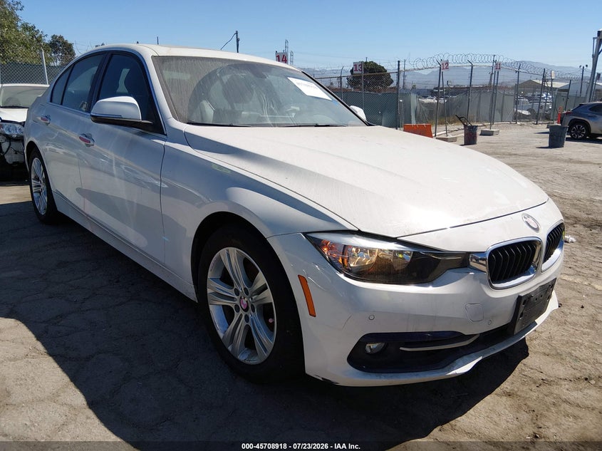 2017 BMW 3 series VIN WBA8B9G34HNU57228 IAAI salvage auction — NORMAL WEAR, Clear - Dealer Only (California), sold $25 on 2026-07-29 (photo 1)
