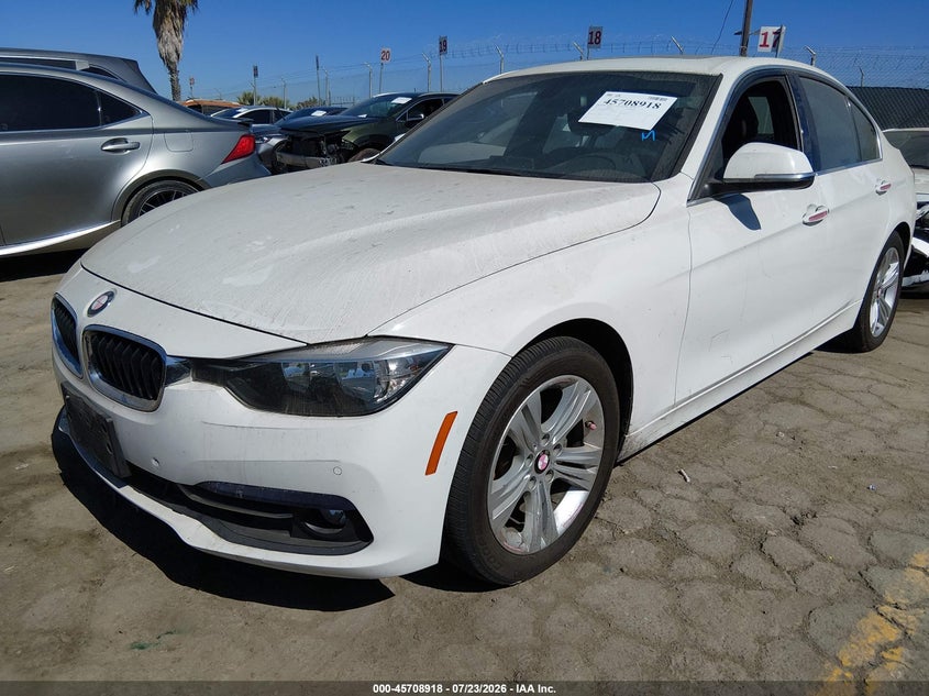2017 BMW 3 series VIN WBA8B9G34HNU57228 IAAI salvage auction — NORMAL WEAR, Clear - Dealer Only (California), sold $25 on 2026-07-29 (photo 2)