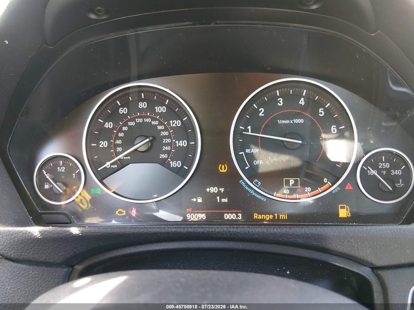 2017 BMW 3 series VIN WBA8B9G34HNU57228 IAAI salvage auction — NORMAL WEAR, Clear - Dealer Only (California), sold $25 on 2026-07-29 (photo 7)