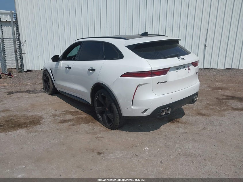 2023 Jaguar F-pace VIN SADCZ2EEXPA712527 IAAI salvage auction — FRONT END, Salvage Title, sold $25,000 on 2026-09-15 (photo 3)