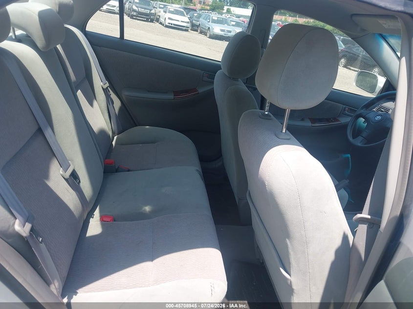 2006 Toyota Corolla VIN JTDBR32E060099663 IAAI salvage auction — NORMAL WEAR, Original (Vermont), sold $975 on 2026-07-31 (photo 8)