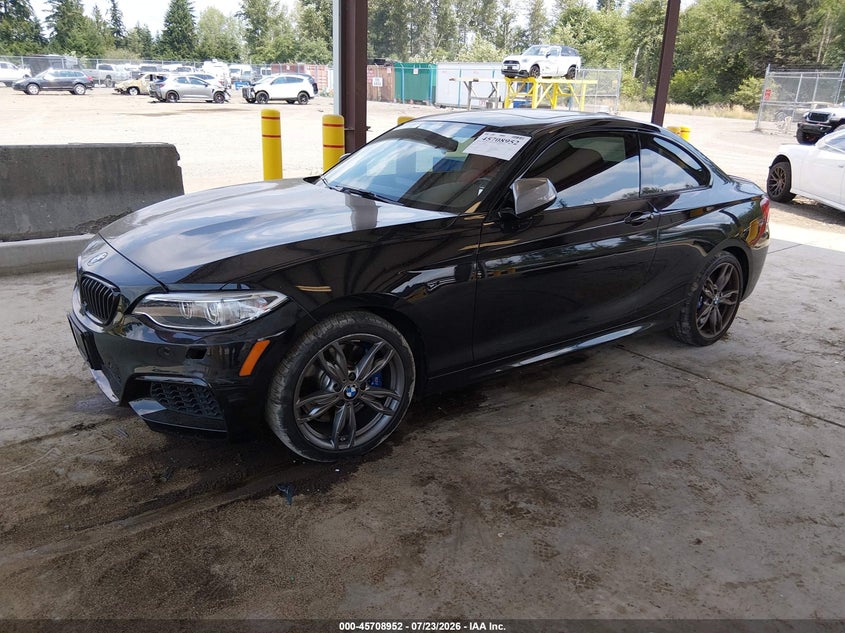 2015 BMW 2er VIN WBA1J9C53FV371062 IAAI salvage auction — FRONT END, Wait Title, sold $8,350 on 2026-08-19 (photo 2)