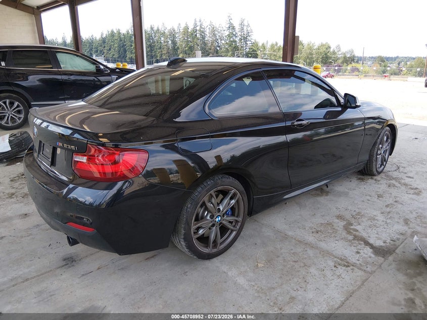2015 BMW 2er VIN WBA1J9C53FV371062 IAAI salvage auction — FRONT END, Wait Title, sold $8,350 on 2026-08-19 (photo 4)