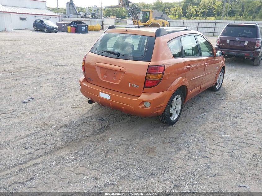 2005 Pontiac Vibe VIN 5Y2SL63815Z407560 IAAI salvage auction — NORMAL WEAR, Clear (Illinois), sold $25 on 2026-07-29 (photo 4)