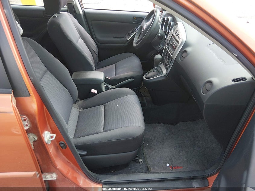 2005 Pontiac Vibe VIN 5Y2SL63815Z407560 IAAI salvage auction — NORMAL WEAR, Clear (Illinois), sold $25 on 2026-07-29 (photo 5)