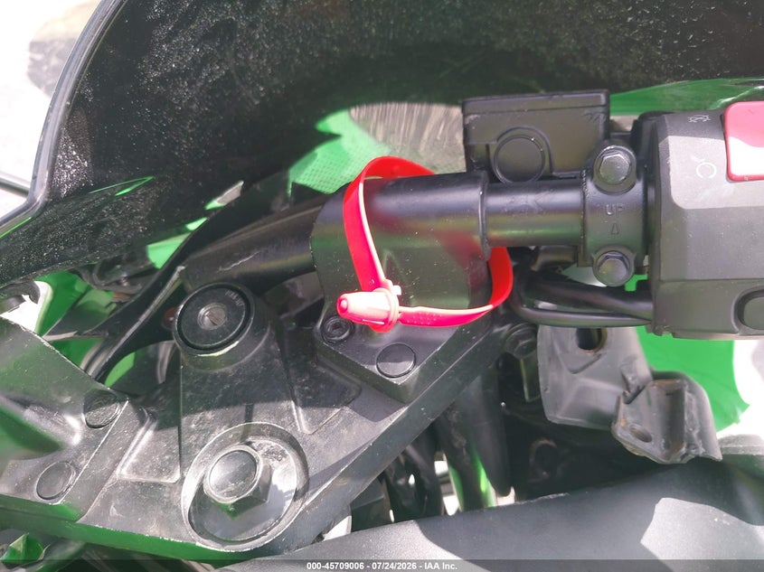 2009 Kawasaki Ex250 VIN JKAEXMJ129DA32466 IAAI salvage auction — FRONT END, Rebuildable (Florida), sold $25 on 2026-10-16 (photo 7)