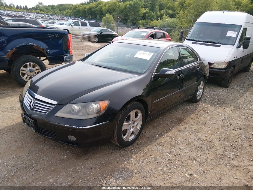 2007 Acura Rl VIN JH4KB16697C003782 IAAI salvage auction — LEFT SIDE, Salvage (Illinois), sold $525 on 2026-09-16 (photo 2)