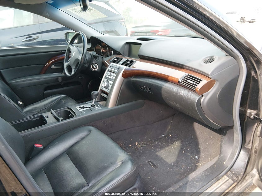 2007 Acura Rl VIN JH4KB16697C003782 IAAI salvage auction — LEFT SIDE, Salvage (Illinois), sold $525 on 2026-09-16 (photo 5)