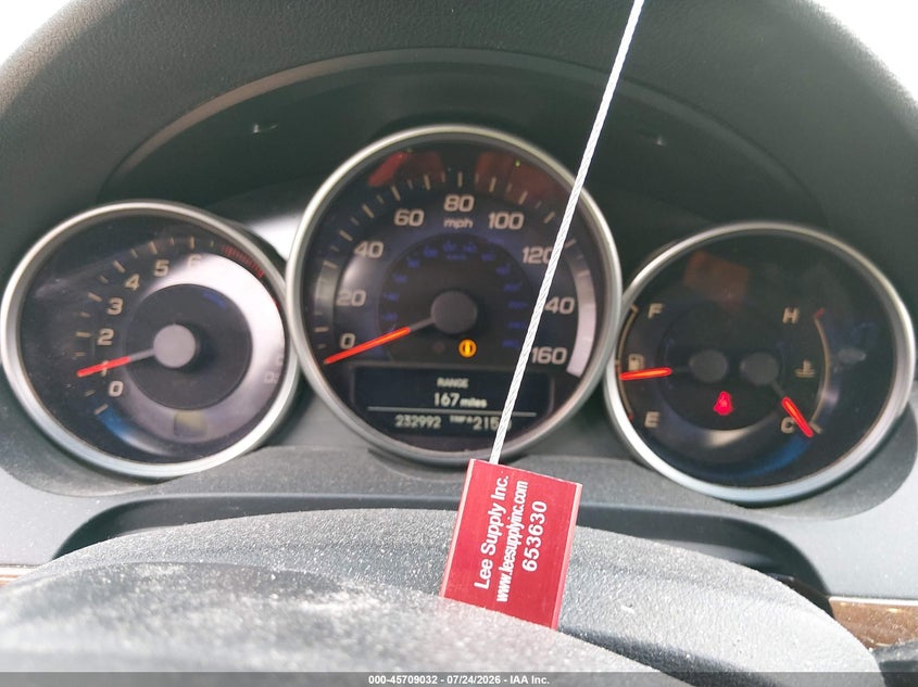 2007 Acura Rl VIN JH4KB16697C003782 IAAI salvage auction — LEFT SIDE, Salvage (Illinois), sold $525 on 2026-09-16 (photo 7)