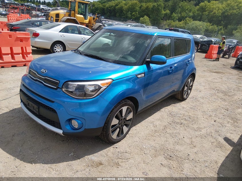 2018 Kia Soul VIN KNDJP3A54J7551181 IAAI salvage auction — NORMAL WEAR, Clear (Illinois), sold $25 on 2026-07-29 (photo 2)