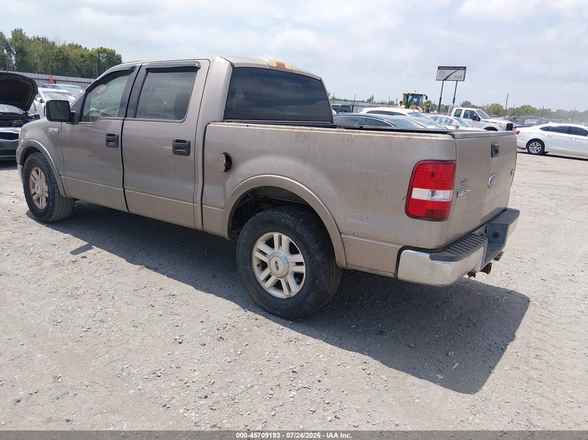 2004 Ford F-150 VIN 1FTPW12534KC51598 IAAI salvage auction — NORMAL WEAR, Clear (Arkansas), sold $1,150 on 2026-08-01 (photo 3)