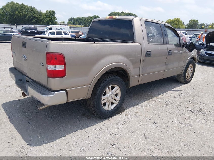 2004 Ford F-150 VIN 1FTPW12534KC51598 IAAI salvage auction — NORMAL WEAR, Clear (Arkansas), sold $1,150 on 2026-08-01 (photo 4)