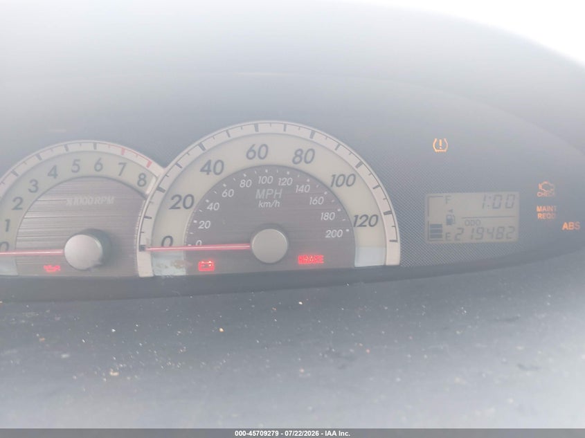 2008 Toyota Yaris VIN JTDBT923X81194960 IAAI salvage auction — NORMAL WEAR, Clear (Georgia), sold $525 on 2026-07-29 (photo 7)