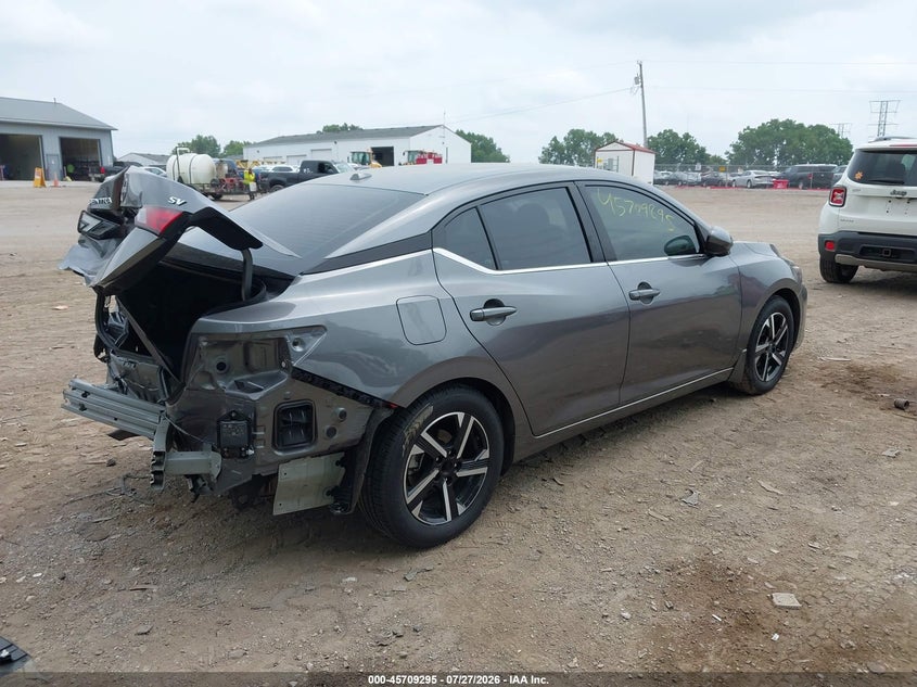 2024 Nissan Sentra VIN 3N1AB8CV9RY274503 IAAI salvage auction — REAR END, Salvage (Indiana), sold $4,150 on 2026-09-11 (photo 4)