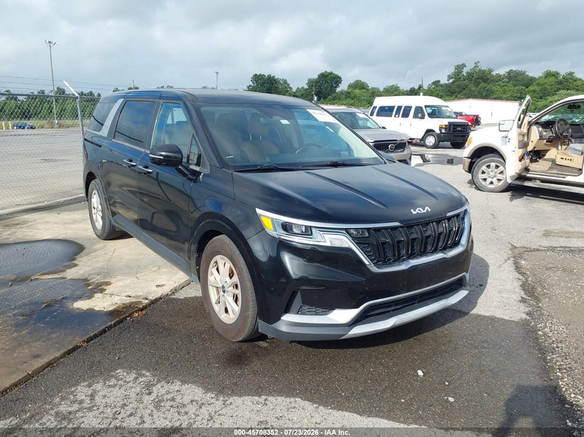 2022 Kia Carnival VIN KNDNB4H3XN6156458 IAAI salvage auction — RIGHT SIDE, Rebuildable (Florida), sold $1,850 on 2026-07-28 (photo 1)