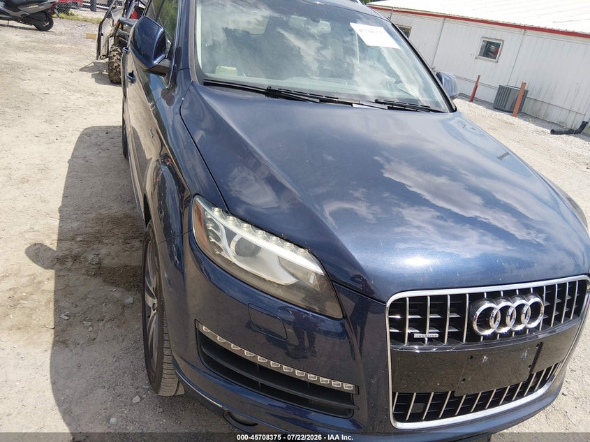 2014 Audi Q7 VIN WA1LGAFEXED019358 IAAI salvage auction — UNKNOWN, Clear (Michigan), sold $25 on 2026-07-29 (photo 6)