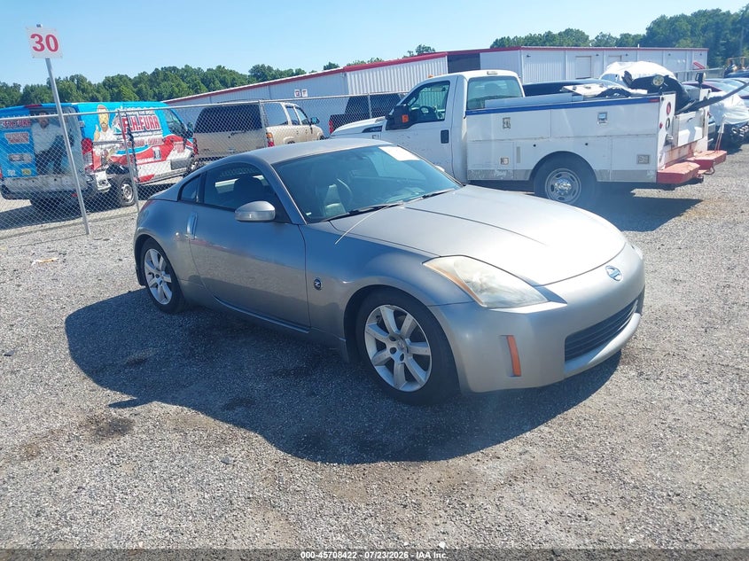 2003 Nissan 350z VIN JN1AZ34E93T021923 IAAI salvage auction — NORMAL WEAR, Clear (Delaware), sold $725 on 2026-07-30 (photo 1)