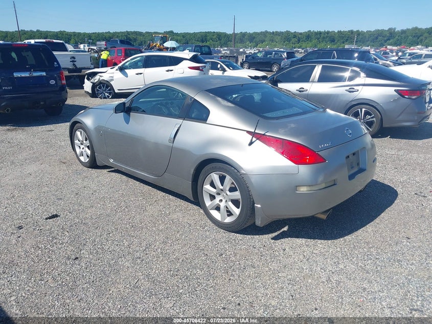 2003 Nissan 350z VIN JN1AZ34E93T021923 IAAI salvage auction — NORMAL WEAR, Clear (Delaware), sold $725 on 2026-07-30 (photo 3)