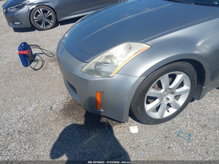 2003 Nissan 350z VIN JN1AZ34E93T021923 IAAI salvage auction — NORMAL WEAR, Clear (Delaware), sold $725 on 2026-07-30 (photo 6)